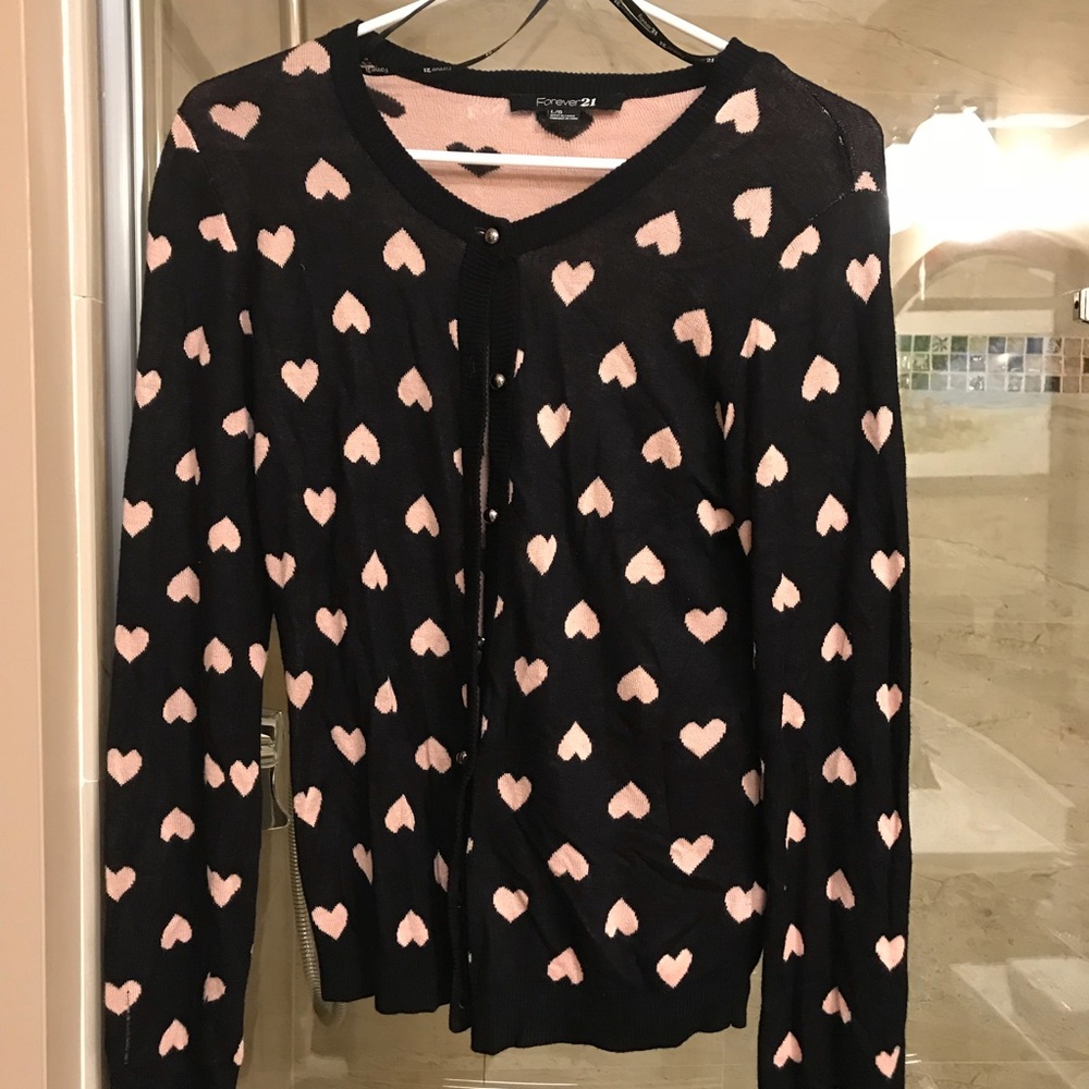 Heart sweater
